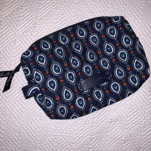 Vera Bradley Retired MARRAKESH MOTIFS Fabric Small Cosmetic Makeup Bag Pouch